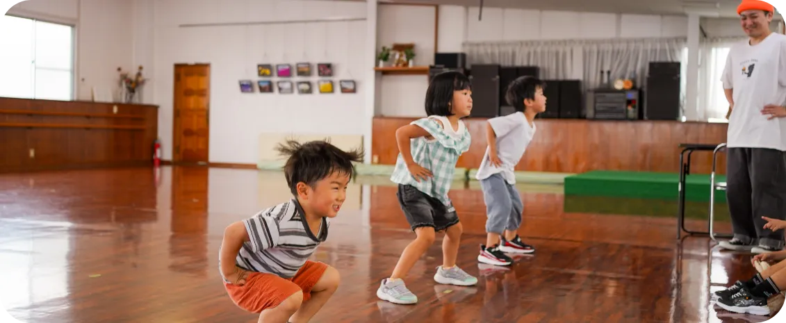 子供達の集合写真